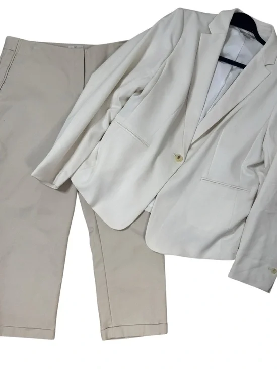 NWOT H&M White Single Breasted Blazer - Picture 10 of 16